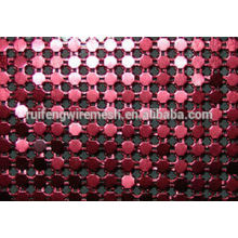 Wand Decke Dekorative Ring Metall Stoff Vorhang / Flake Vorhang Mesh